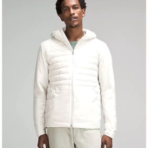 Down for It All Hoodie Lululemon Mens Lightweight goose down jacket